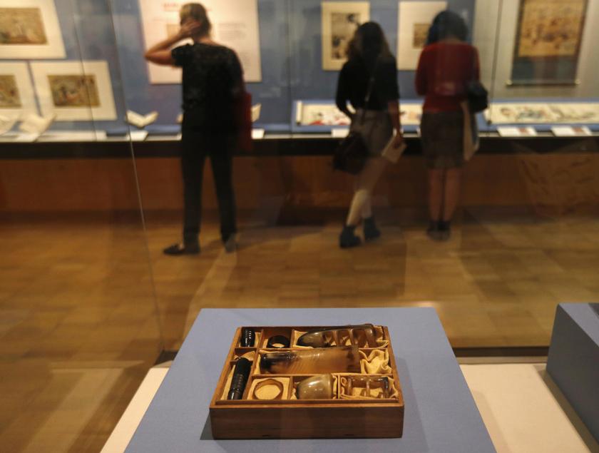 A collection of Japanese sex toys from the early 1900s are displayed during the exhibition u00e2u20acu02dcShunga: Sex and Pleasure in Japanese Artu00e2u20acu2122 at the British Museum in central London October 1, 2013. u00e2u20acu201d Reuters pic