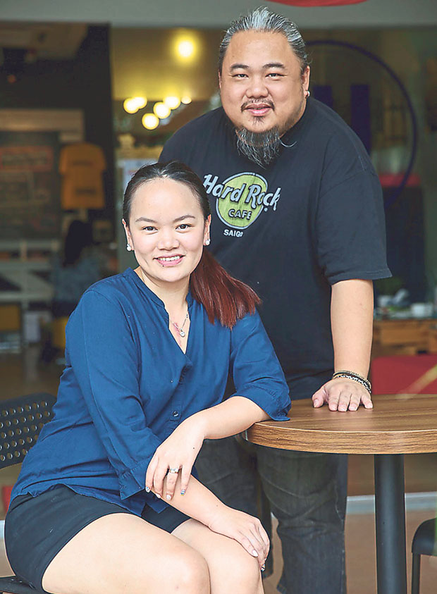 W Cafe’s Rexine Kaye and HanChoo
