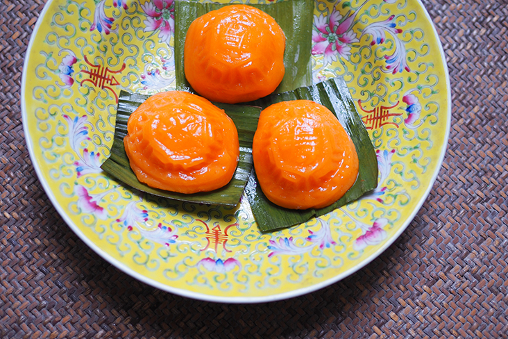'Kuih angku' and a cup of tea is the perfect afternoon treat