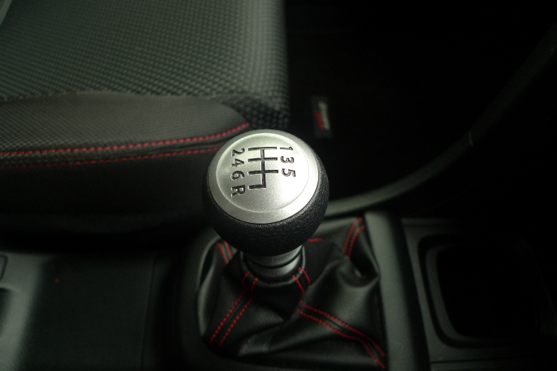 Six-speed manual with close ratio gears. — Picture by Khong Yin Swan