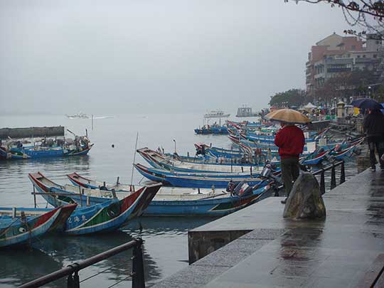 The Fisherman’s Wharf at Tamsui