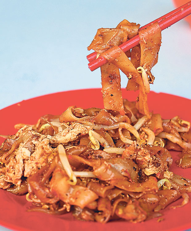 There’s plenty of wok hei in this plate of char kway teow at Restoran Tuck Tuck Tei