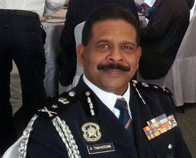 Selangor acting police chief Datuk A. Thaiveegan 