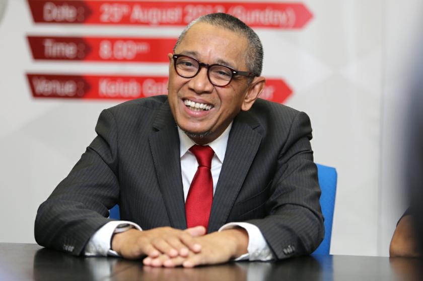 Datuk Ir (Dr) Mohamed Al Amin Abdul Majid for The Malay Mail Care Fund Charity Golf 2013 for the Homeless. u00e2u20acu201c Picture by Choo Choy May