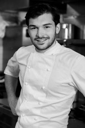 Thibault Sombardier has headed up the kitchens of Antoine in Paris since February 2013. — AFP pic