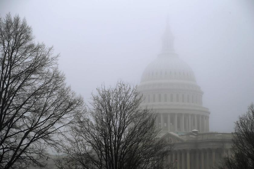 Morning mist covers the US Capitol dome in Washington, January 15, 2014.  u00e2u20acu201d Reuters pic