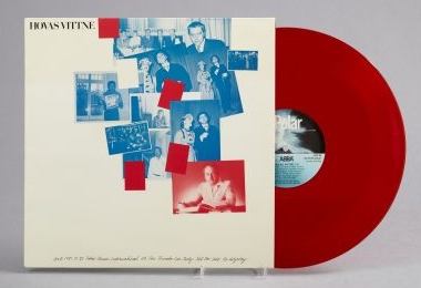 The ABBA maxi single u00e2u20acu02dcHovas vittneu00e2u20acu2122, red edition, released in conjunction with Stikkan Anderssonu00e2u20acu2122s 50th birthday party, gift for the guests at the party, limited edition of 200 copies, 1981. u00e2u20acu201d Picture courtesy of Stockholms Auktionsverk