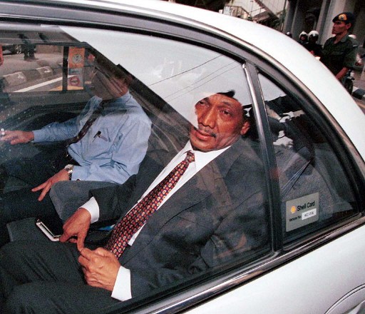 File photo of Abdul Rahim Noor leaving the court in Kuala Lumpur after giving evidence at the Royal Commission of Inquiry into the assault of former deputy prime minister Anwar Ibrahim. u00e2u20acu201d AFP pic