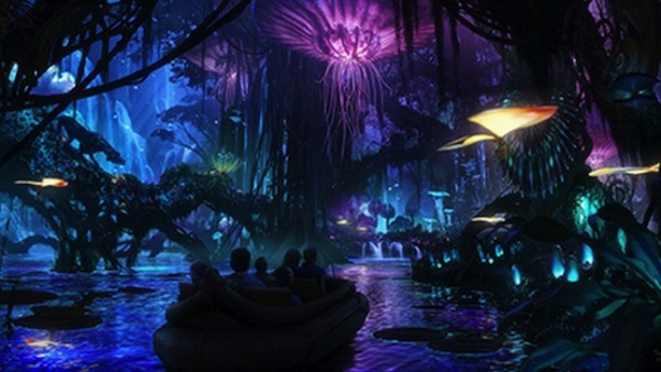 The bioluminescent world of Avatar. ― File pic