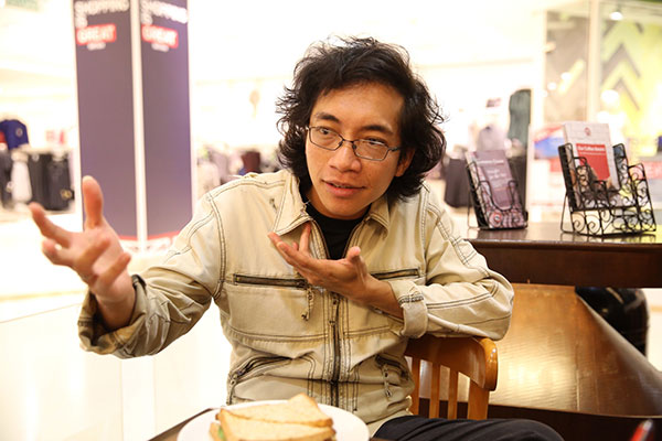 “It’s not just about cari makan (earning money),” says musician Azmyl Yunor – Picture by Choo Choy May