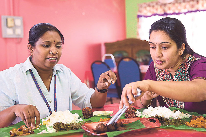 Most of their diners walk over from the nearby MAHSA university