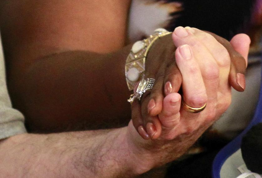 People join hands during a prayer at the 16th Street Baptist Church in Birmingham, Alabama September 15, 2013. u00e2u20acu201c Reuters pic