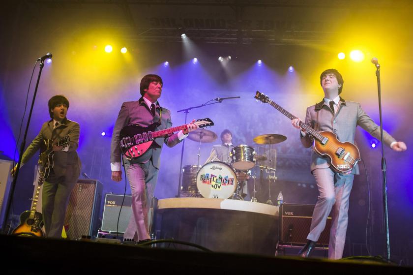 A Beatles tribute band plays at Washington Coliseum on the 50th anniversary of The Beatles' first concert in the US which was held at the venue, in Washington February 11, 2014.u00c2u00a0u00e2u20acu201d Reuters pic