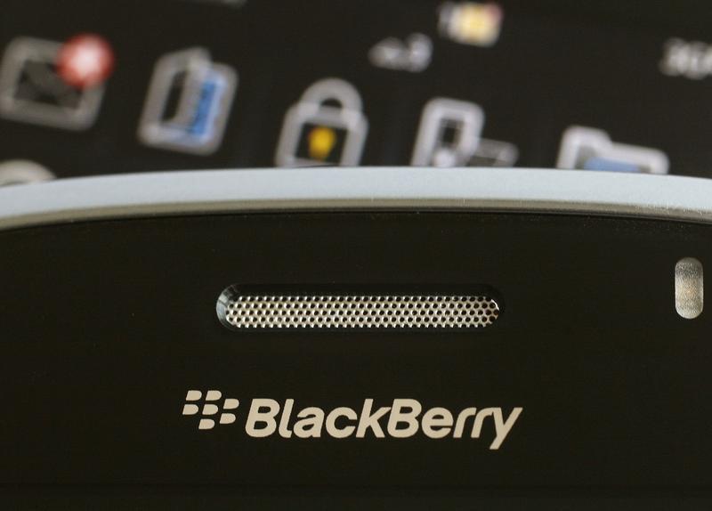 A Blackberry smartphone is displayed in this August 12, 2010 illustrative photo taken in Hong Kong. u00e2u20acu201d Reuters pic