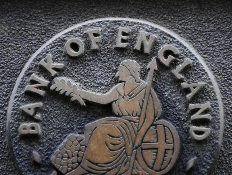 A plaque depicting Britannia is seen on the outside of the Bank of England in the City of London February 4, 2010. u00e2u20acu201d Reuters pic