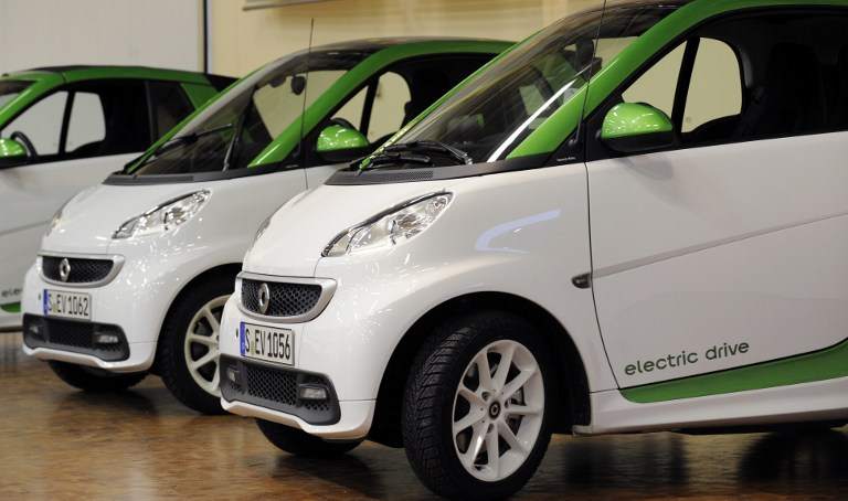 Smart Fortwo cars are seen at the Smart factory in Hambach, France, on December 11, 2012. u00e2u20acu201d AFP pic