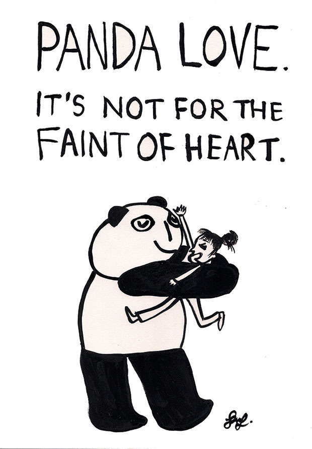 This illustration by Sam Hepburn makes you go “Awww...” 