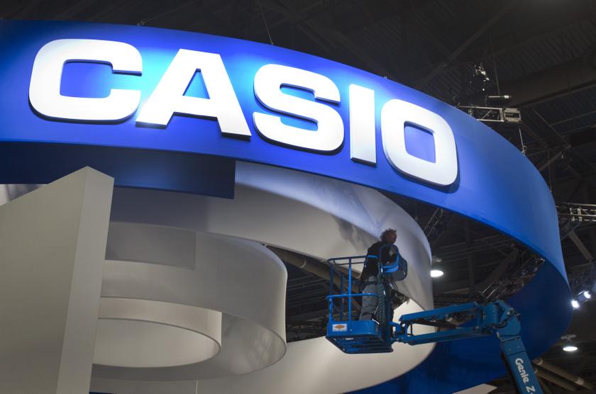 A worker checks on lights at a Casio booth during preparations for the 2014 Consumer Electronics Show (CES) at the Las Vegas Convention Center in Las Vegas, Nevada, January 4, 2014. u00e2u20acu201d Reuters pic