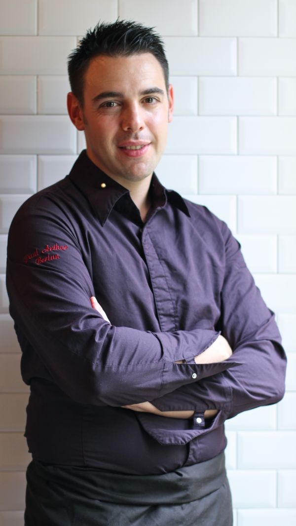 Paul-Arthur Berlan, chef at Mu00c3u00a9tropolitain in Paris. u00e2u20acu201d AFP pic