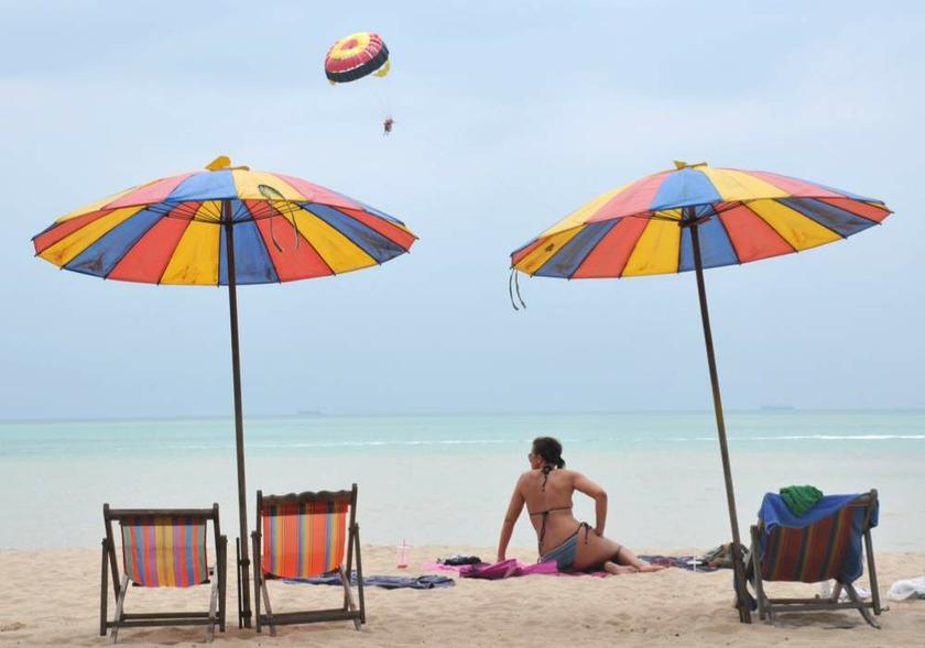Tourists can recuperate at Batu Feringghi beach in Penang after undergoing cosmetic surgery. u00e2u20acu201d Picture by K.E. Ooi