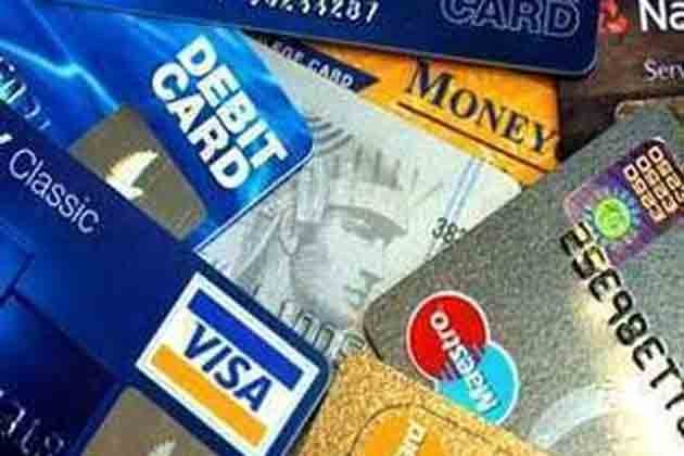 credit cards, debit cards