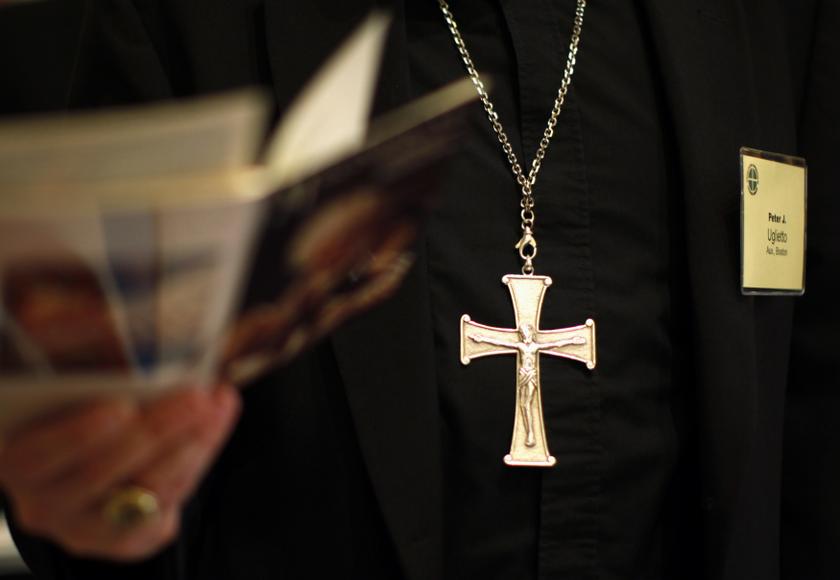 A bishop takes part in the United States Conference of Catholic Bishops in Baltimore, Maryland, in this November 14, 2011 file photo.   u00e2u20acu201d Reuters pic