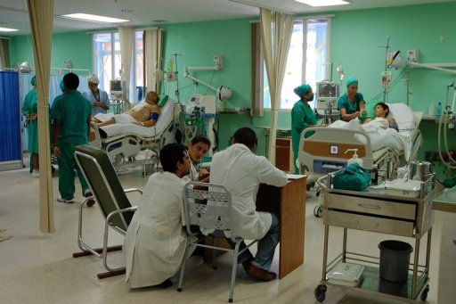 With an average of one doctor per 148 inhabitants, Cuba is among the best-served countries in terms of health, according to the World Health Organization. u00e2u20acu201d AFP pic