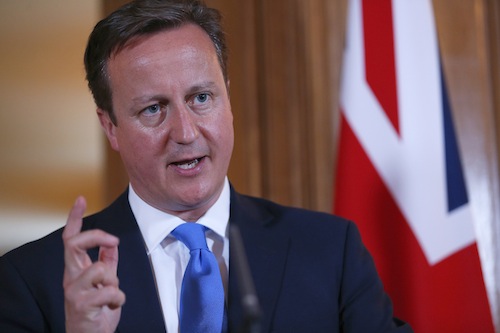 Britain's Prime Minister David Cameron