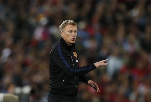 Manchester Unitedu00e2u20acu2122s Manager David Moyes reacts during his friendly match against A-League All Star XI in Sydney July 20, 2013. u00e2u20acu201d Reuters pic