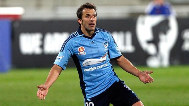 Italy's Alessandro Del Piero from Sydney FC. u00e2u20acu201d AFP pic