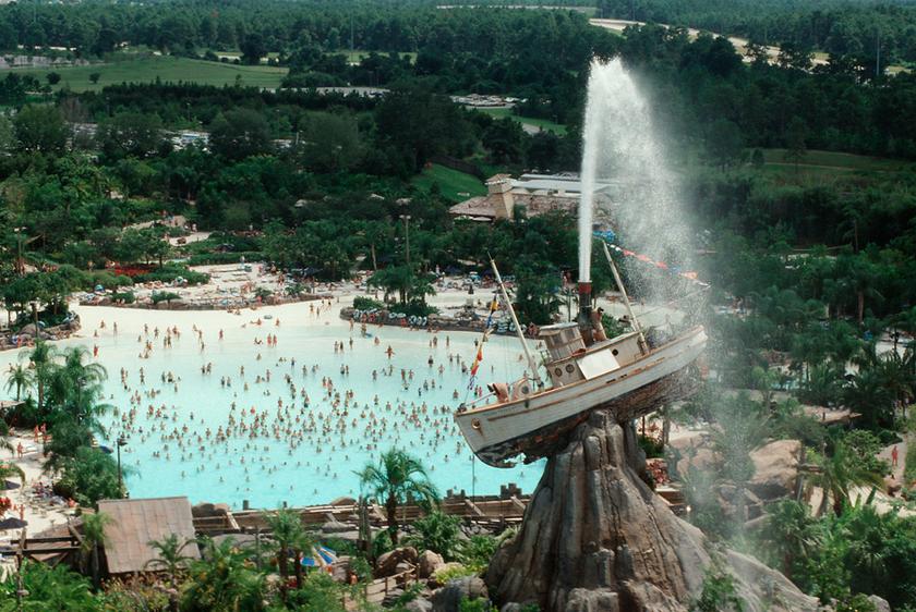 Typhoon Lagoon at Disney World in Orlando, Florida.