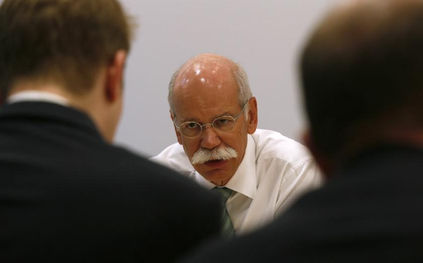Daimler CEO Zetsche at an interview with Reuters at the Frankfurt Motor Show: Flags assembly plants in Brazil and Mexico. — Reuters pic