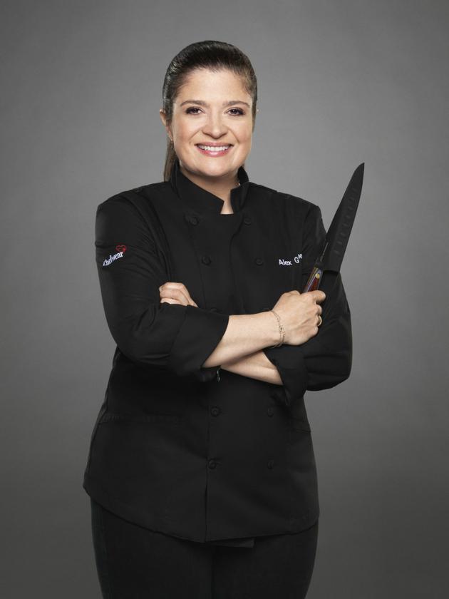 NewYork celebrity chef Alexandra u00e2u20acu0153Alexu00e2u20acu009d Guarnaschelli poses in this undated photo provided by the Food Network television channel, for her first book, ,Old-School Comfort Food: The Way I Learned to Cook,.