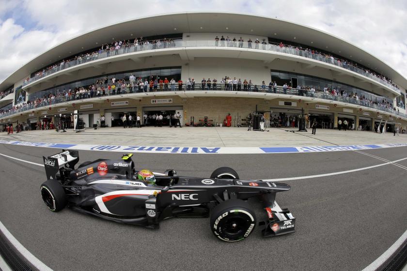 Sauber Formula One driver Esteban Gutierrez of Mexico drives during the qualifying session of the Austin F1 Grand Prix at the Circuit of the Americas in Austin November 16, 2013. u00e2u20acu201d Reuters pic