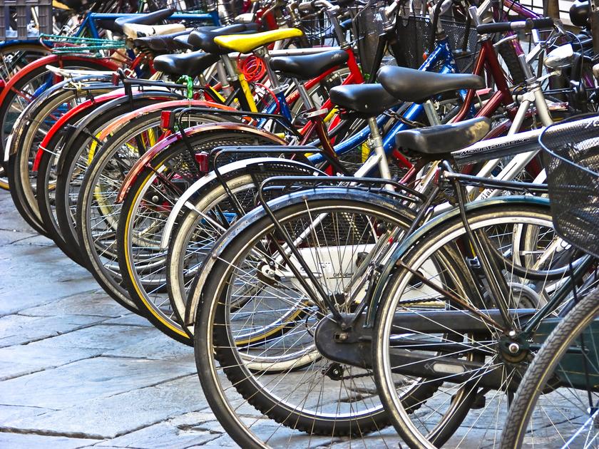 Sales of bicycles in Europe are outpacing new-car sales, reports say. u00e2u20acu201d AFP pic