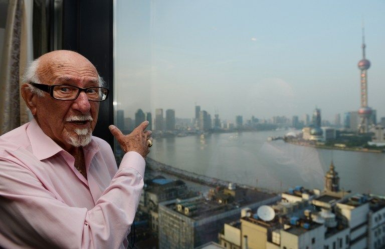 Looking out at the Pudong area of Shanghai from his hotel room, Gary Matzdorff is whimsical of a lost love 70 years on. — AFP pic