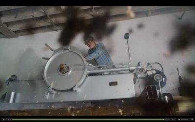 The Museum of Food and Drink launches with the puffing gun, a powerful and explosive device that can be credited with creating breakfast cereal as we know it. u00e2u20acu201d Picture courtesy of Kickstarter, Inc