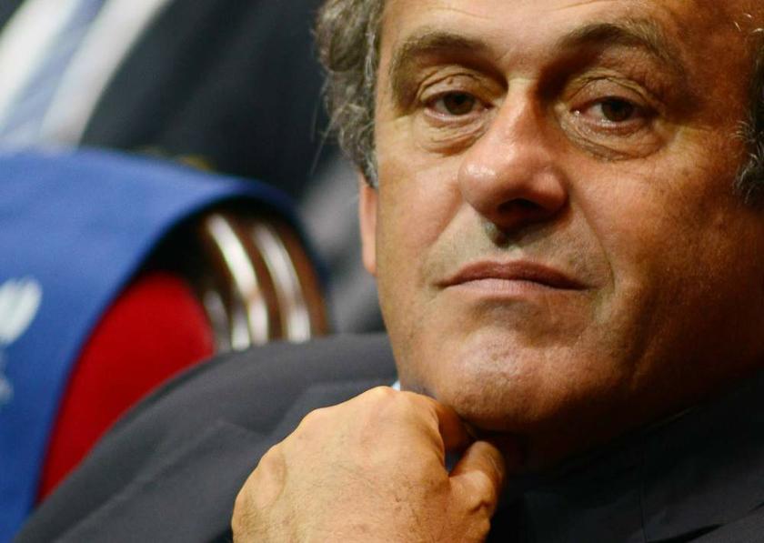 UEFA president Michel Platini attends the draw for the 2013/2014 UEFA Europa League Cup competition at Monacou00e2u20acu2122s Grimaldi Forum in Monte Carlo on August 30, 2013. u00e2u20acu201d Reuters pic