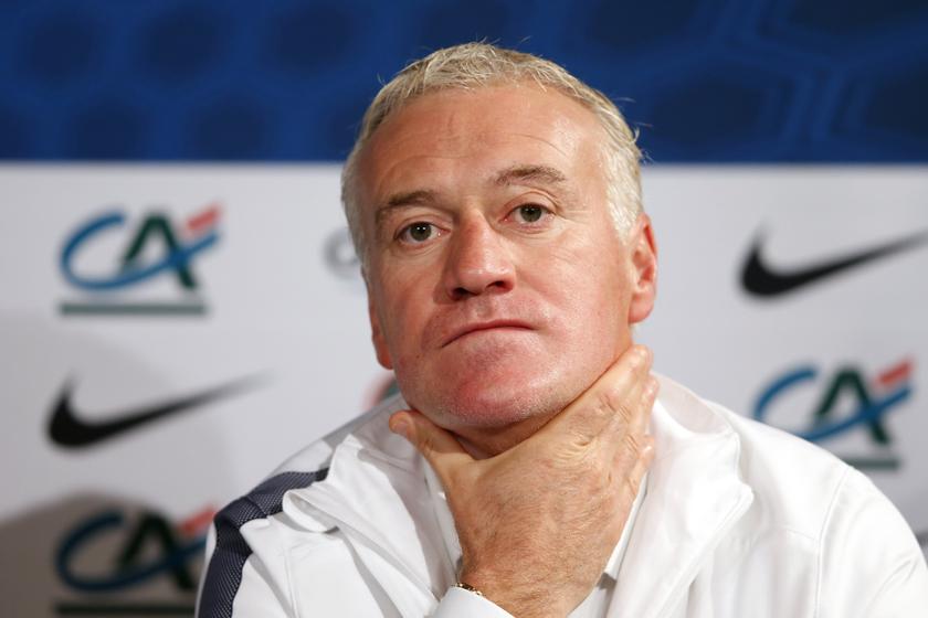 France's national soccer team coach Didier Deschamps attends a news conference at the Stade de France stadium in Saint-Denis, near Paris, October 14, 2013. u00e2u20acu201d Reuters pic