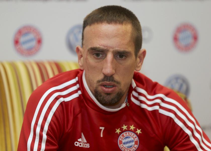 Bayern Munichu00e2u20acu2122s Franck Ribery attends a news conference in Doha January 11, 2014. u00e2u20acu2022 Reuters pic