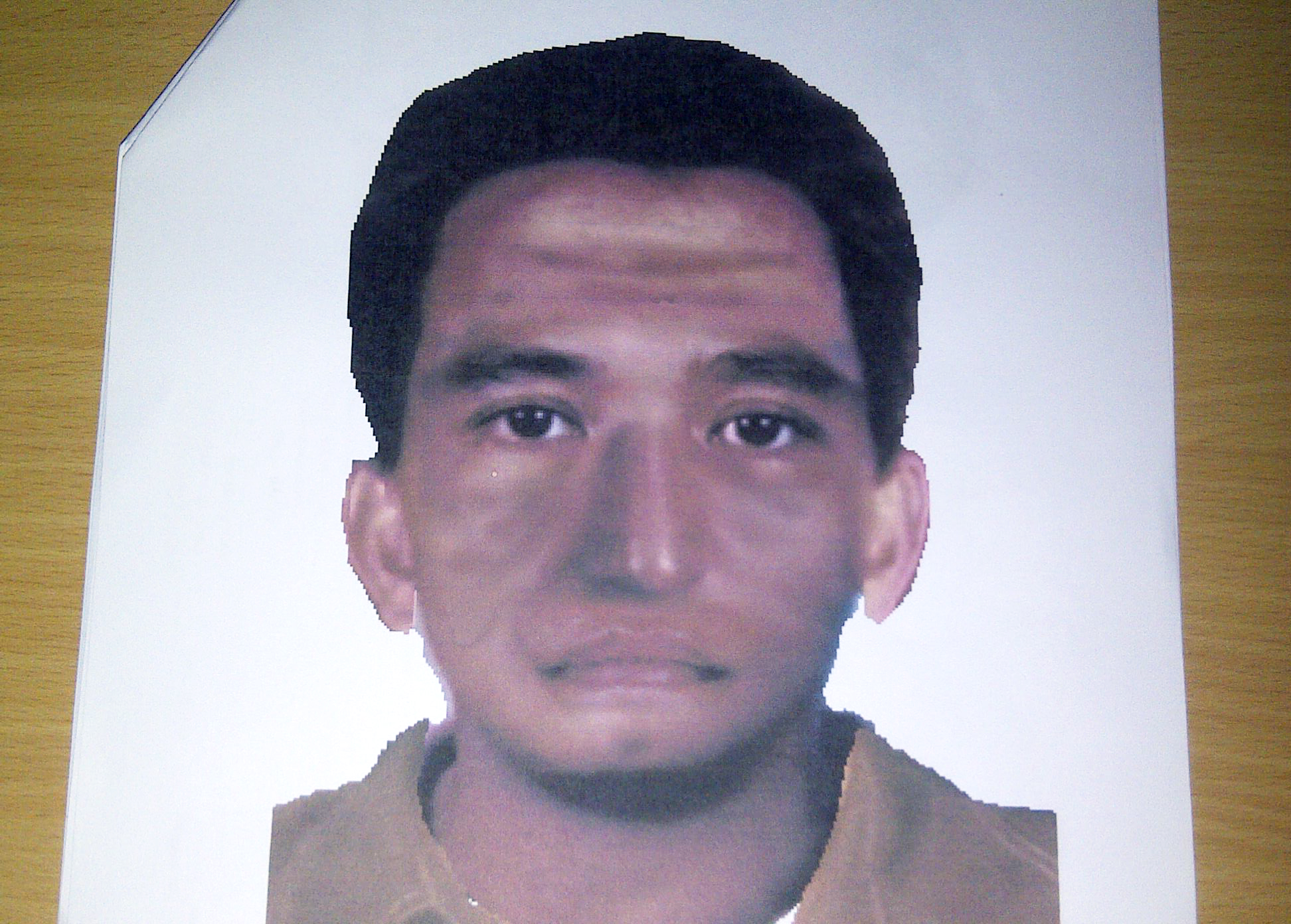 A composite image depicting the male suspect involved in the abduction of British toddler Freddie Joseph as released by the police in Kuala Lumpur, November 9, 2013. — Picture by Joseph Sipalan