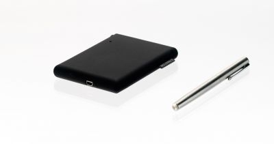 Though it has no wireless transfer capabilities, the Mobile Drive XXS offers a lot of storage in a very small device and is ideal as a companion for a notebook or ultrabook computer.