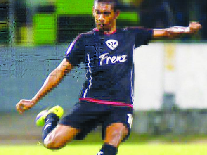 National junior footballer Kogileswaran dons the Frenz United Malaysia jersey in the on-going Frenz United International Under-16 Cup.