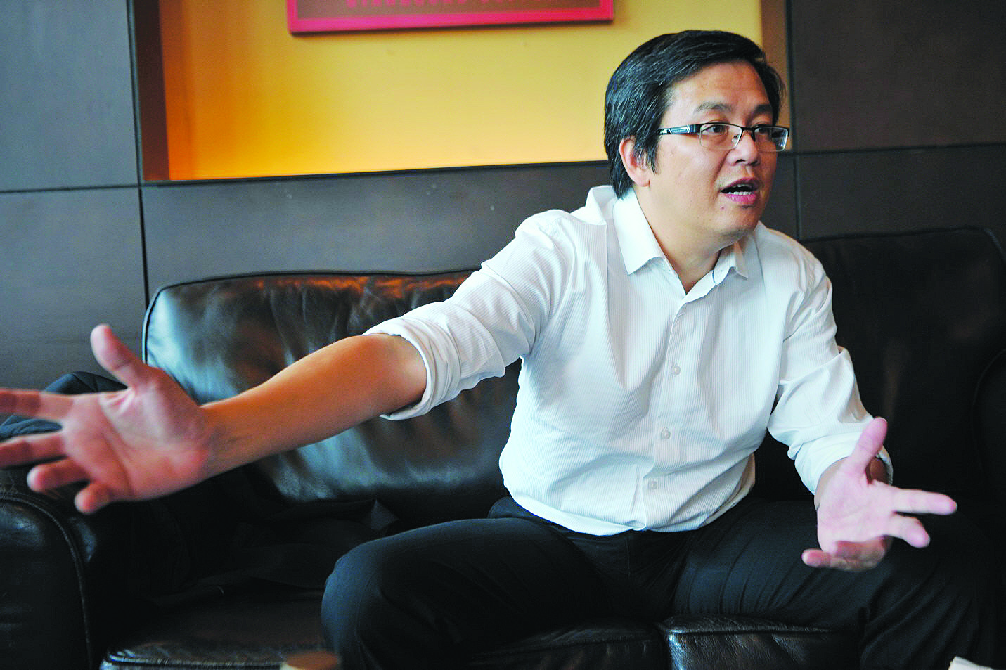 Gan says party has to do more to avoid being irrelevant u00e2u20acu201d Picture by Firdaus Latif