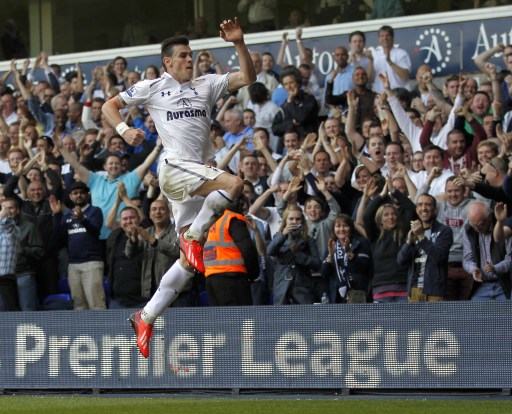 Gareth Bale of Tottenham Hotspur. u00e2u20acu201d AFP pic