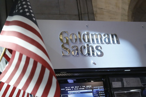 A view of the Goldman Sachs stall on the floor of the New York Stock Exchange July 16, 2013. u00e2u20acu201d Reuters pic