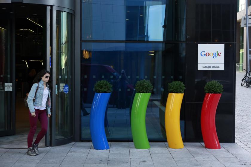 A woman walks past the Google offices near the city centre in Dublin July 8, 2013. u00e2u20acu201c Reuters pic