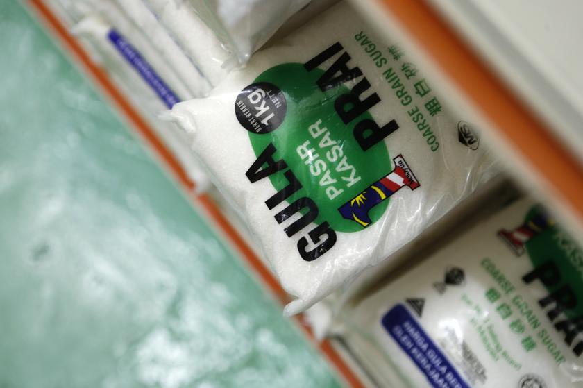 Packs of sugar are seen inside a shop in Kuala Lumpur October 25, 2013. u00e2u20acu201d Reuters pic