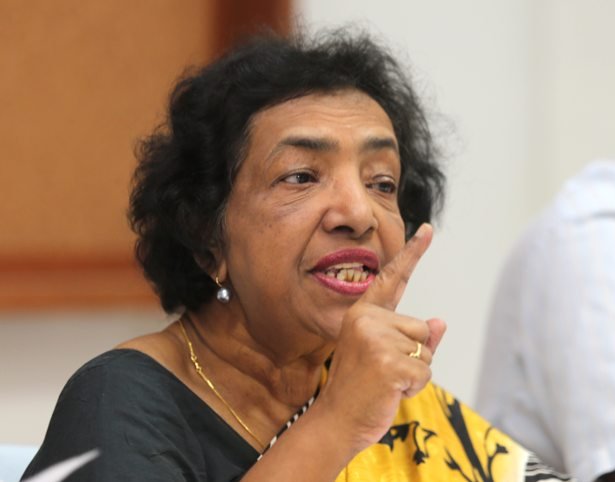 Bersih organising committee member Irene Fernandez 