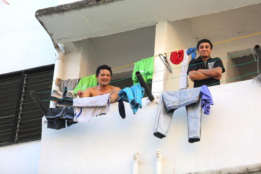 Tenants at the Air Biru enclave are each responsible for the cleanliness of their respective units.